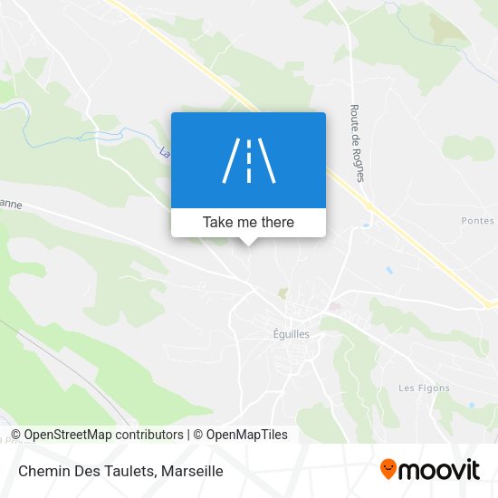 Chemin Des Taulets map