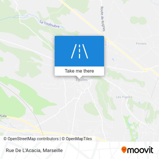 Rue De L'Acacia map