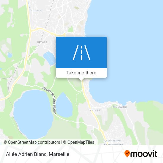 Allée Adrien Blanc map