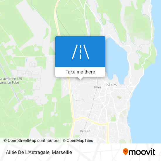 Allée De L'Astragale map