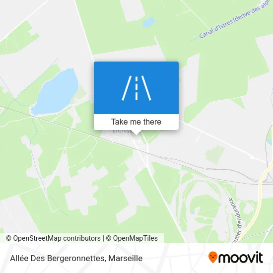 Allée Des Bergeronnettes map
