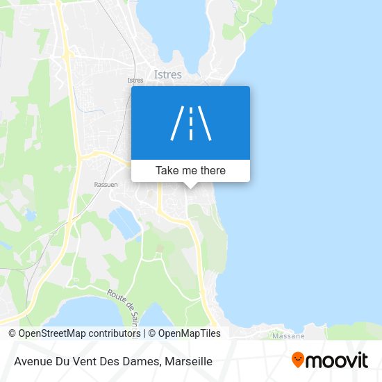 Avenue Du Vent Des Dames map