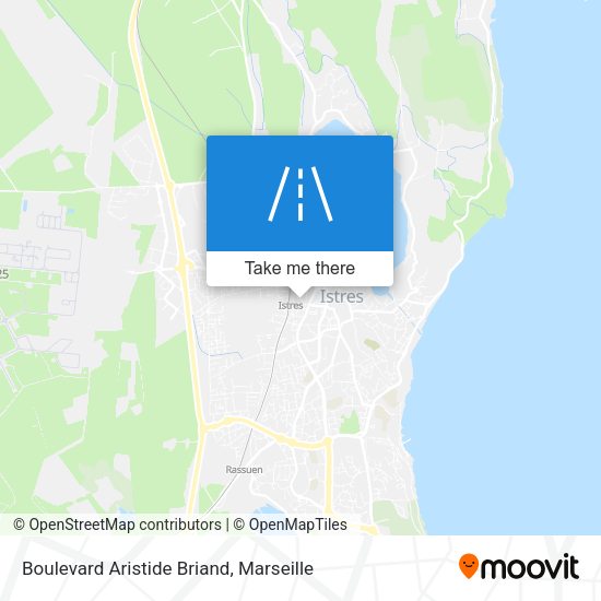 Boulevard Aristide Briand map