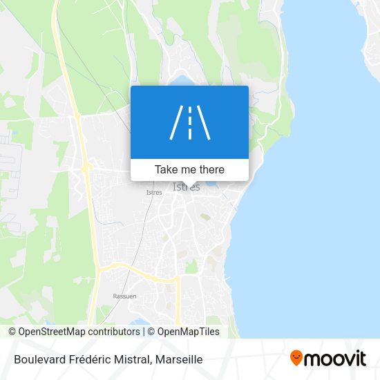 Boulevard Frédéric Mistral map