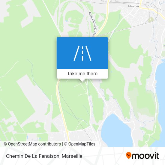 Chemin De La Fenaison map