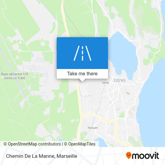 Chemin De La Manne map