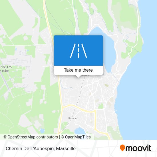 Chemin De L'Aubespin map