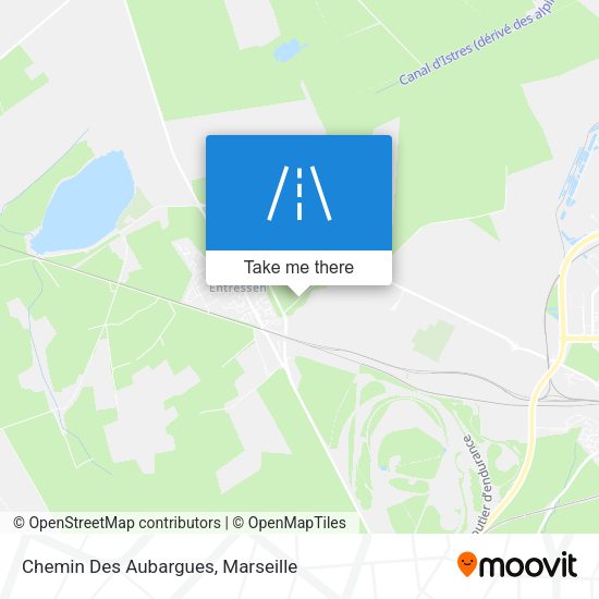 Chemin Des Aubargues map