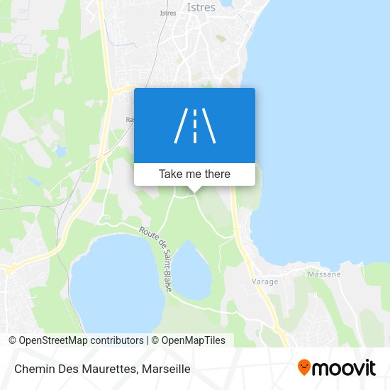 Chemin Des Maurettes map