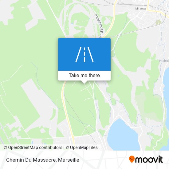 Chemin Du Massacre map
