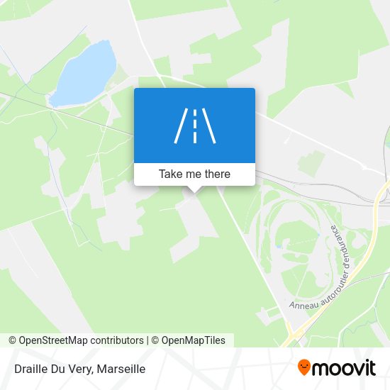 Draille Du Very map