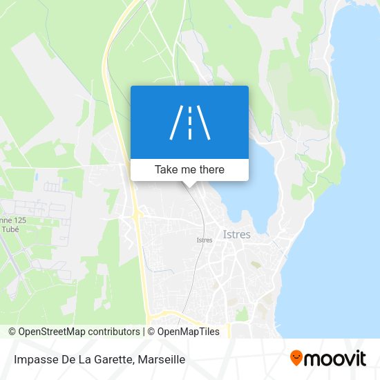 Impasse De La Garette map