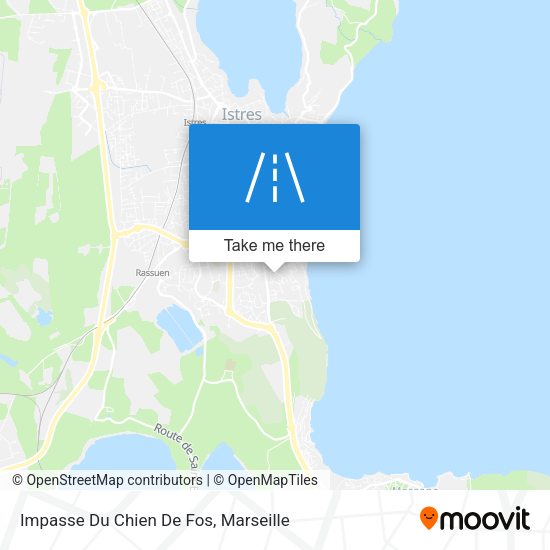 Impasse Du Chien De Fos map
