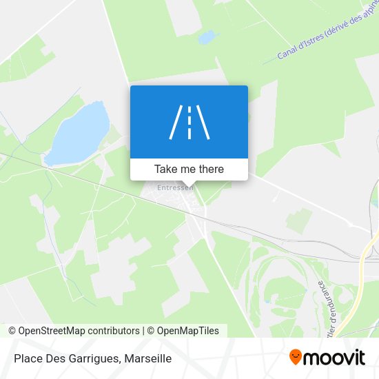 Place Des Garrigues map
