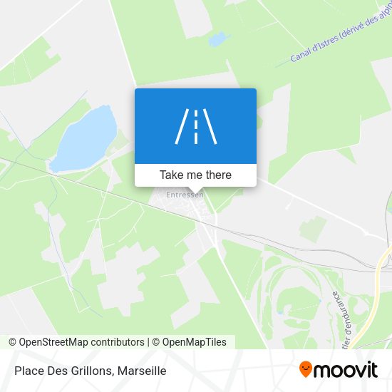 Place Des Grillons map