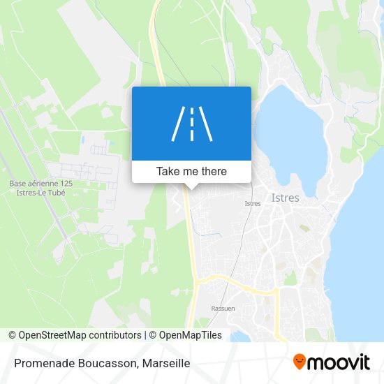 Promenade Boucasson map