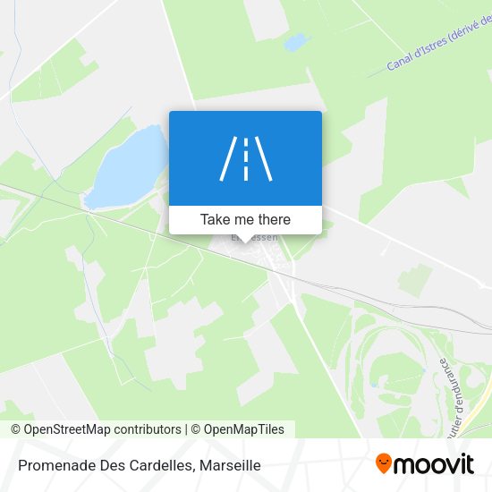 Promenade Des Cardelles map