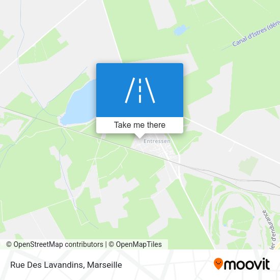 Rue Des Lavandins map
