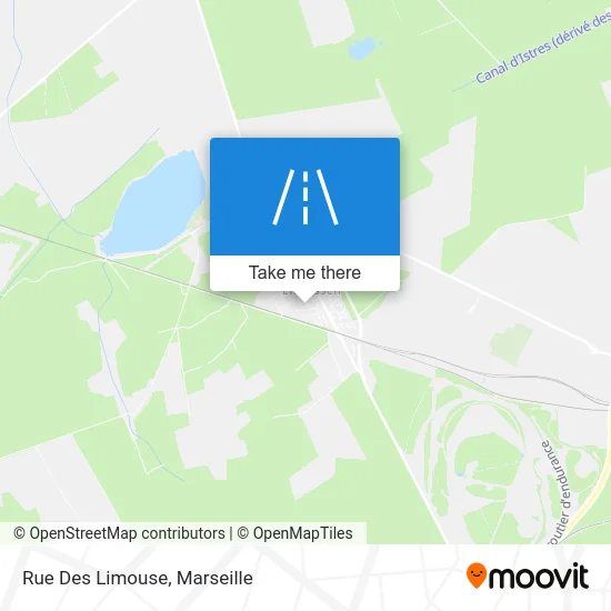Rue Des Limouse map
