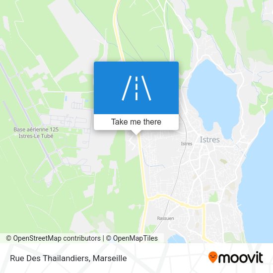 Rue Des Thailandiers map