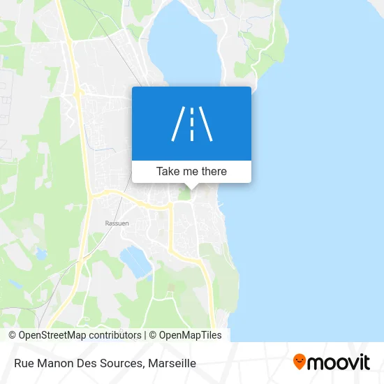 Rue Manon Des Sources map