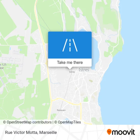 Rue Victor Motta map
