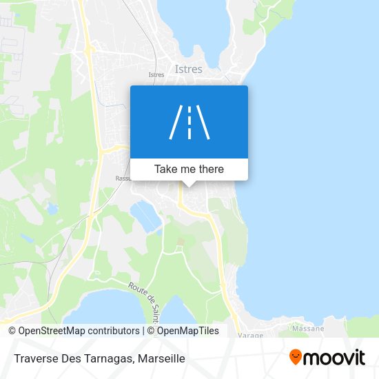 Traverse Des Tarnagas map