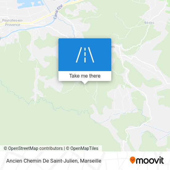 Ancien Chemin De Saint-Julien map