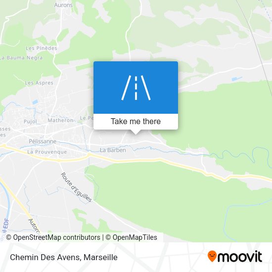 Chemin Des Avens map