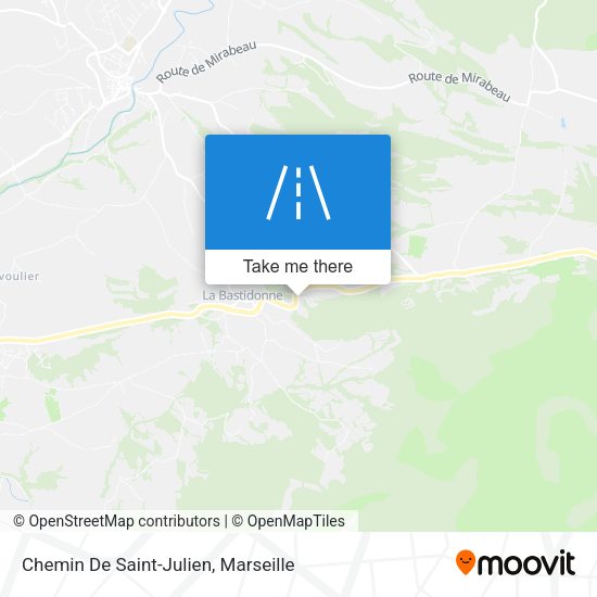 Chemin De Saint-Julien map