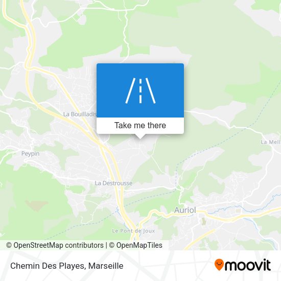 Chemin Des Playes map