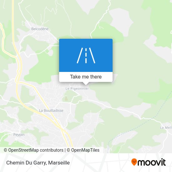 Chemin Du Garry map