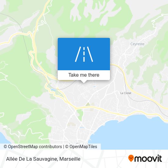 Allée De La Sauvagine map