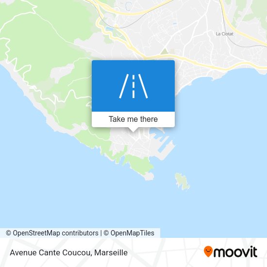Avenue Cante Coucou map