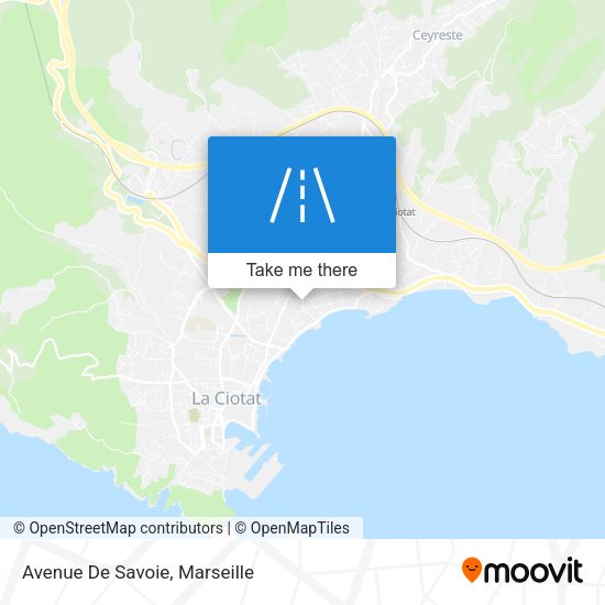 Avenue De Savoie map