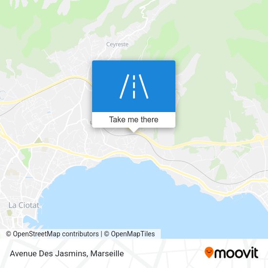 Avenue Des Jasmins map