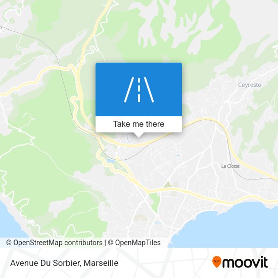 Avenue Du Sorbier map