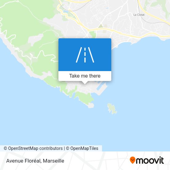 Avenue Floréal map