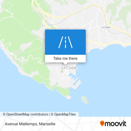 Avenue Maltemps map