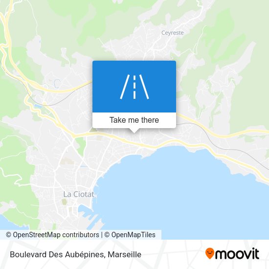 Boulevard Des Aubépines map