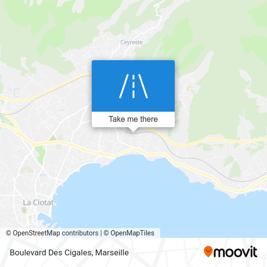 Boulevard Des Cigales map