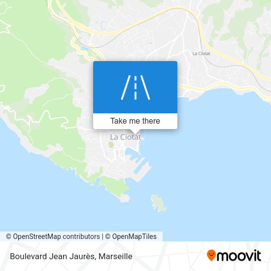 Boulevard Jean Jaurès map