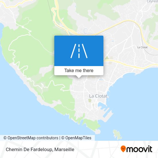 Chemin De Fardeloup map