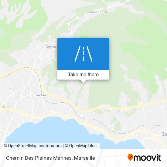 Chemin Des Plaines Marines map