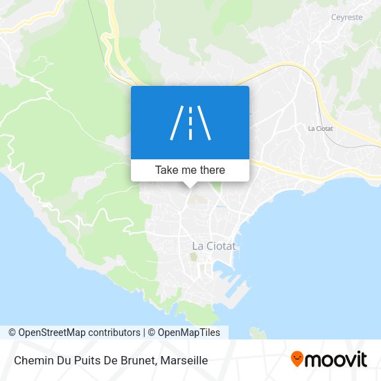 Chemin Du Puits De Brunet map