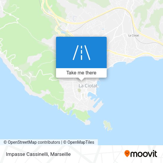 Impasse Cassinelli map