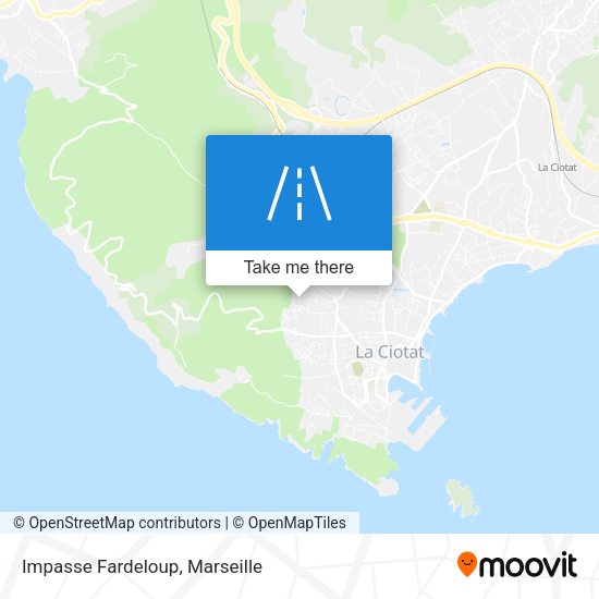 Impasse Fardeloup map