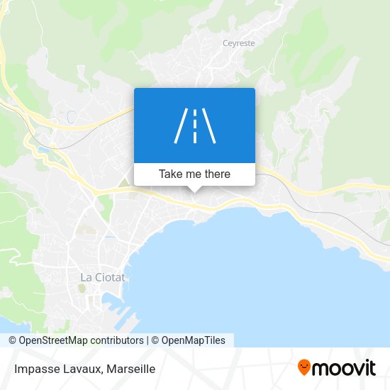 Impasse Lavaux map