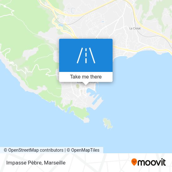 Impasse Pèbre map