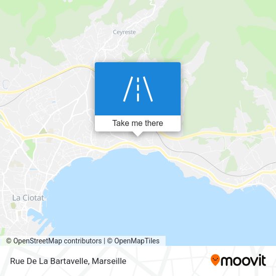 Rue De La Bartavelle map